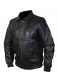 Men's Black Mass Bomber Jacket